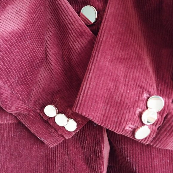 Simon's Contemporaine Women's Corduroy Blazer suit jacket - Picture 4 of 7